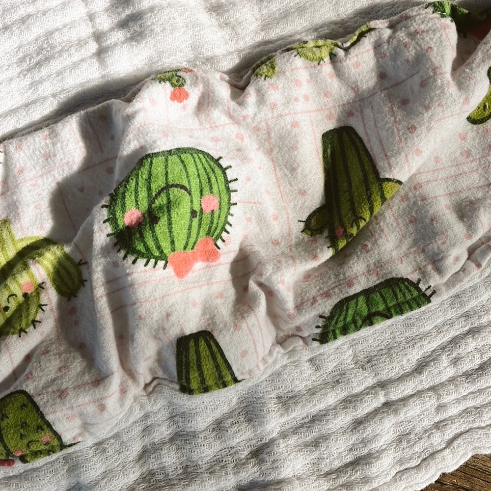 Handmade burp cloth!